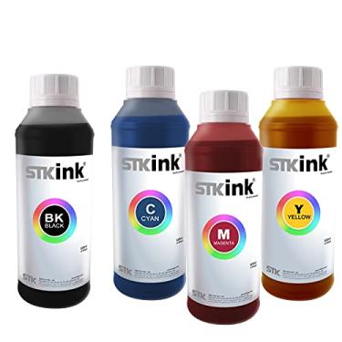 Imagem de Kit Tinta Corante Impressora 4x500ml - HP Compatível