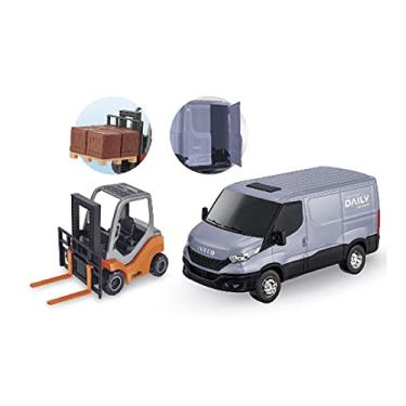 Imagem de Van Iveco Daily Com Empilhadeira, Usual Brinquedos, Sortido