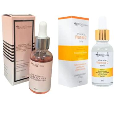 Imagem de Sérum Facial Rosa Mosqueta + Sérum Vitamina C- Max Love