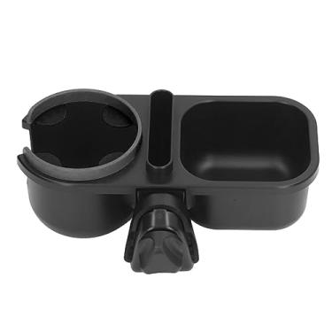 Imagem de Suporte de Copo de Bebida Giratório de 360 ​​graus Com Suporte de Telefone para Evitar Escorregões, Multifuncional, Fácil Instalação para Carrinho de bebê, Assentos de bebê para