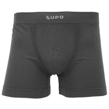 Imagem de Cueca Boxer Lupo Microfibra Cinza - Masculino