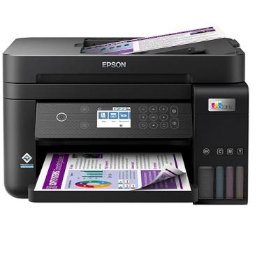 Imagem de Multifuncional Epson EcoTank L6270 - Tanque de Tinta Colorida, Wi-Fi Direct, Ethernet, Frente e Verso Automático, ADF, Bivolt
