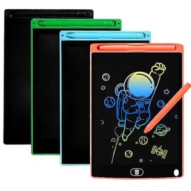 Imagem de Lousa Mágica Digital Didática Escreve Colorido 12 Polegadas Tela Colorida Brinquedo Eletronico Infantil Educativo