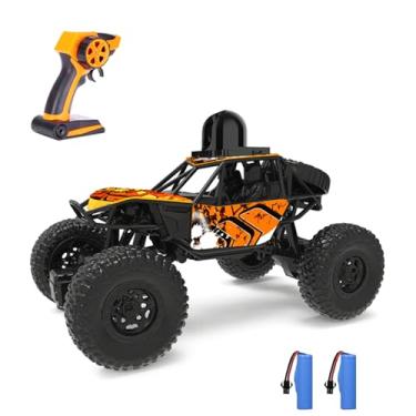 Imagem de SIMBAE carro escala 1/22 Carro de controle remoto com câmera 720P FPV 1/22 2,4 GHz Off Road Caminhões 4WD Escalada Carro Brinquedos Presentes para Crianças Adultos 2 Bateria