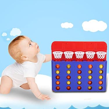 Imagem de Jogo De Tiro De Basquete E Bolaball Cinco Em Uma Fileira Jogo De Mesa Presente Para Festa De Escritório, Jogo De Basquete De Mesa Para Crianças Crianças Basquete Indoor Brinquedo Jogo De Tabuleiro Pre