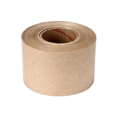 Imagem de Deevoka Fita de embalagem marrom fita ativada 500cm fita gomada marrom para álbum de fotos envio para casa