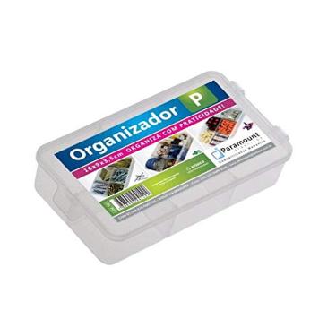Imagem de Box Organizador, Paramount, P, 16x9x3,5 cm, Cristal
