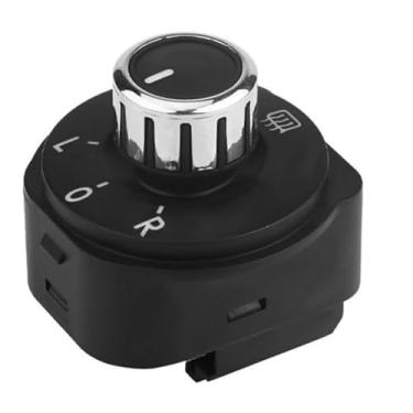 Imagem de Interruptor de controle de ajuste de espelho de asa de carro de substituição para Volkswagen Polo 6R 2011-2016 6RD959565B