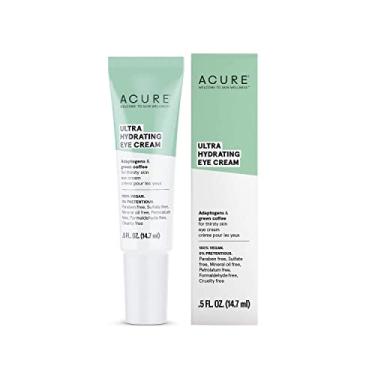 Imagem de Creme para os olhos hidratante da Acure Ultra | 100% vegano | Umidade intensa para a pele super sedenta | AdaptoGens & Green Coffee - Hidrata profundamente | 0,5 fl oz