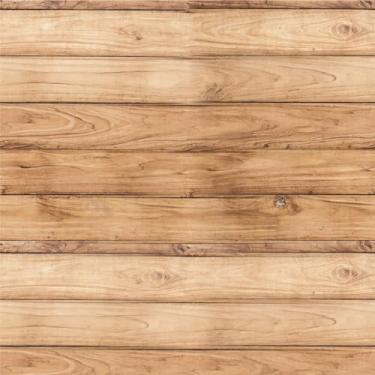 Imagem de Papel De Parede Adesivo Madeira Ripas Clara Horizontal 10m