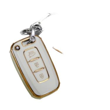 Imagem de Caso De Chave De Carro TPU, Apto Para Hyundai IX35 Sonata 8 Kia Forte Rio 3 K2 K3 K5 Sportage