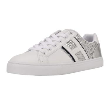 Imagem de Tommy Hilfiger Lemii Tênis feminino, Glitter prateado, 40