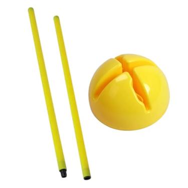 Imagem de YIJU Bastões de treinamento de agilidade de futebol Equipamentos de treinamento de futebol Marcadores de treinamento de futebol portáteis para prática de, 1 Metro