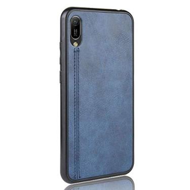 Imagem de Capa para celular Huawei Enjoy 9E Capa protetora robusta 360° Capa de couro suave para Huawei Enjoy 9E