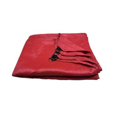 Imagem de Sombrite 90% 5x6 Tela de Sombreamento Shade Toldo Sombra Cobertura para Carro Garagem Piscina Jardim Proteção UV Sol (Vermelha)