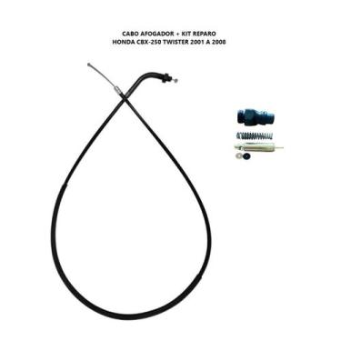 Imagem de Cabo afogador + Kit Reparo Cabo Cbx 250 Twister 2001 À 2008 - CATIIMOT
