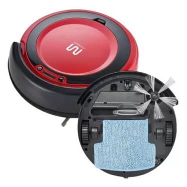 Imagem de Aspirador Robô Joaninha Multilaser Inteligente Automatico Bivolt 3 Em 