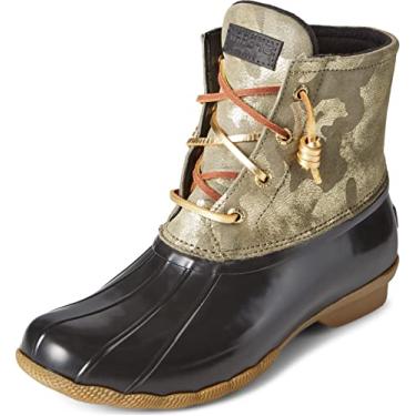 Imagem de Sperry Bota de neve feminina Saltwater, Camuflagem verde-, 7