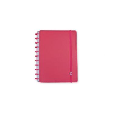 Imagem de Caderno Inteligente de Discos All Pink Grande 80 Folhas