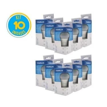 Imagem de Kit 10 und Lâmpada Led 7w Bulbo Bivolt E27 Empalux C/ Imetro