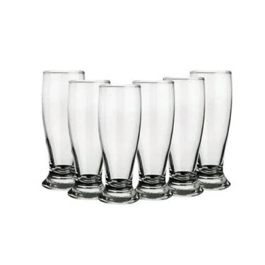 Imagem de Jogo Copos Chopp Cerveja Tulipa Vidro 6pcs 230ml - UtilBazar