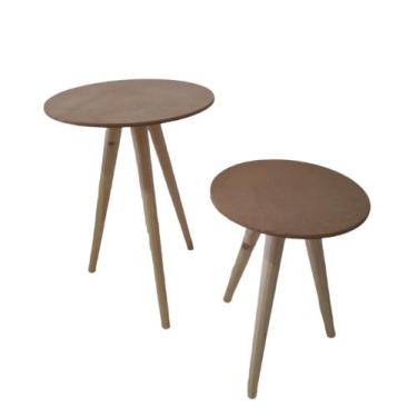 Imagem de Kit 2 Mesa Pé Palito Festa Decoração Doce Lembrancinha Mdf Cru - ARTES