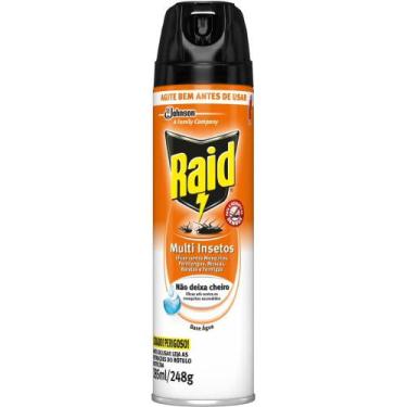 Imagem de Inseticida Aerossol Raid Multi-Insetos Base Água 300ml