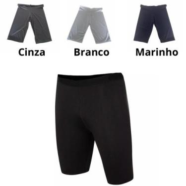 Imagem de Bermuda térmica masculina segunda pele proteção UV TB moda fitness, Ci