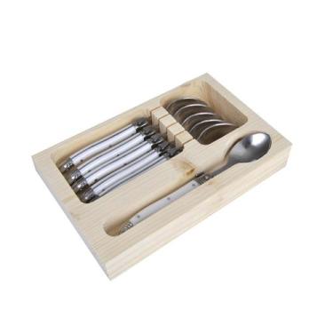 Imagem de Conj De 6 Colheres Sobremesa Laguiole  La Tour, Br