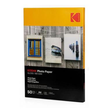 Imagem de Papel Fotográfico Kodak  A4 180g Gloss 50 Folhas