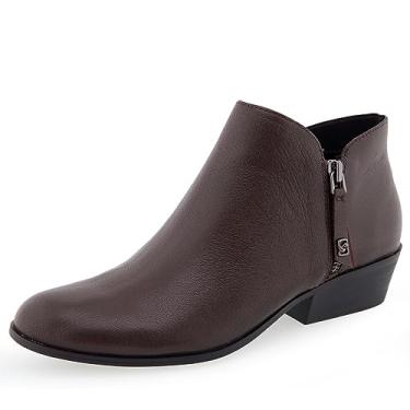 Imagem de Aerosoles Bota feminina de cano curto Collaroy, Couro Java, 6.5