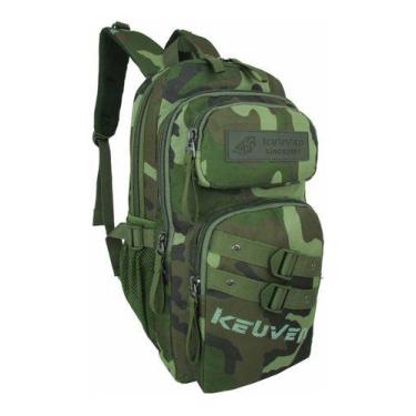 Imagem de Mochila Tática Camuflada Exército Reforçada 90% Impermeável - Keuven, 
