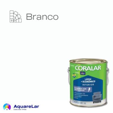 Imagem de Coralar Mais Econômico Coral Fosco Branco 3,6L, BRANCO