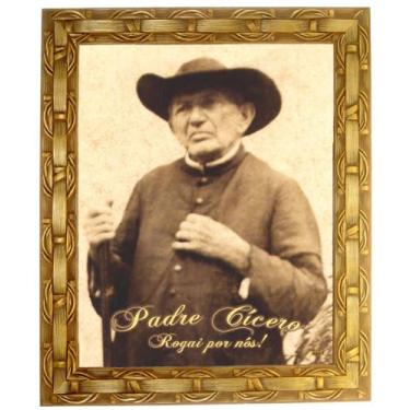 Imagem de Quadro Do Padre Cícero Romão, Mod. 01, Tam.30x25cm. Angelus