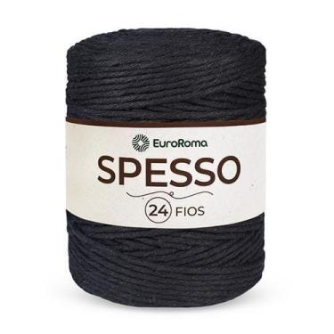 Imagem de Barbante Spesso EuroRoma 24 Fios 1Kg, 250 PRETO