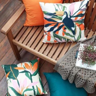 Imagem de Kit com 4 Capa de Almofada Tacia 0,43 CM X 43 CM - Jolitex Ternille