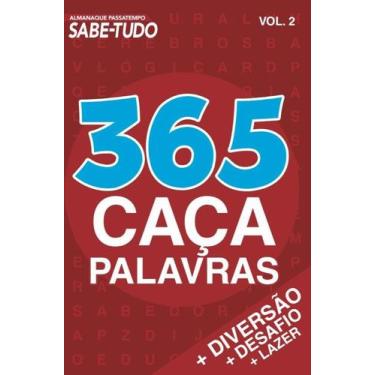 Imagem de Revista Passatempo Almanaque Sabe tudo: 365 caça palavras