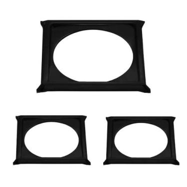 Imagem de Kit C/3 Porta Grelha Ralo Click 15x15 Suporte Inox Preto - Montelar Ac