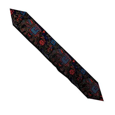 Imagem de KVR Tecido de nylon poliéster seda jacquard festa de casamento bordado decoração de casa fita renda decoração vestido saia embalagem (1,02 a 5 cm de largura, 9 jardas em rolo)