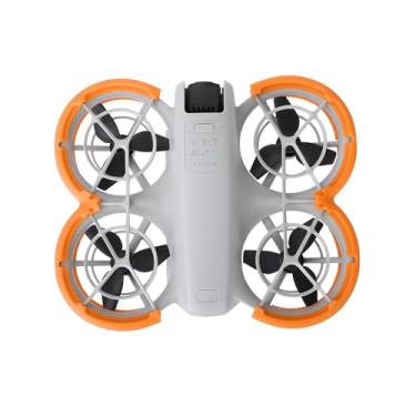 Imagem de FSIDIWT Protetor de hélice para DJI Neo, suporte anticolisão, anel protetor de impacto, para acessórios DJI Neo Drone (laranja)