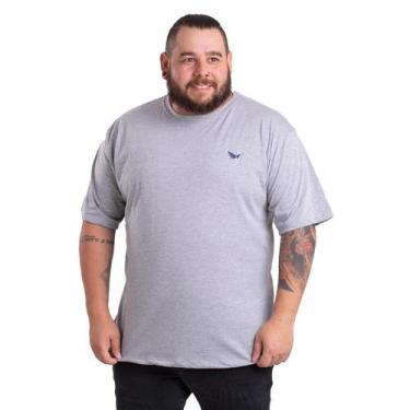Imagem de Camiseta Básica Gola Redonda Plus Size Conforto Todo Dia Compre Agora 