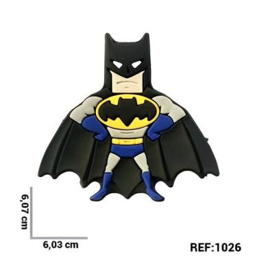 Imagem de Aplique emborrachado kit 10 unidades Batman REF: 1026 - Rskids
