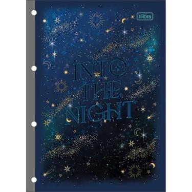 Imagem de Bloco de Folhas Refil Caderno Argolado Fichário Universitário 80 Folha