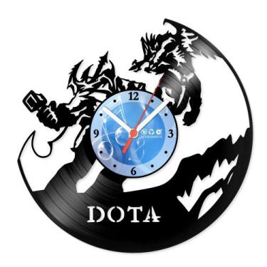 Imagem de Relógio De Parede Disco Vinil Jogos e Games - Game Dota 2 - VJG-063 - 