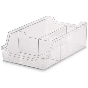 Imagem de Organizador De Gavetas 18cmX28cm com Divisórias Escritório Roupeiro Pe