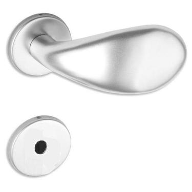 Imagem de Fechadura HAGA - Novara - Roseta 528 - Banheiro - 6596