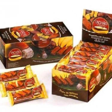Imagem de Bananinha com Chocolate TACHAO DE UBATUBA 24x25g - TACHÃO DE UBATUBA