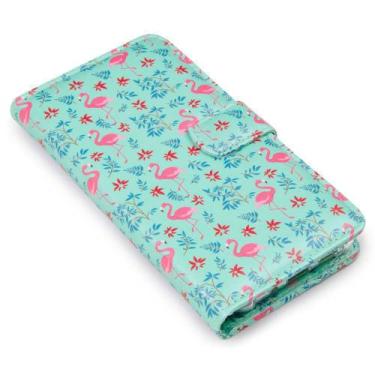 Imagem de Capa carteira estampada flamingo summertime e184 para moto one macro x