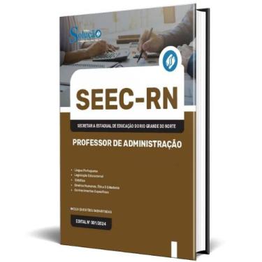 Imagem de Apostila Seec Rn 2025 - Professor De Administração