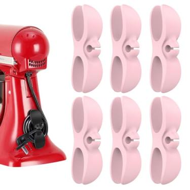 Imagem de Organizador de cabos para eletrodomésticos, organizador de cabos de cozinha atualizado, suporte de cabos, enrolador de cabo para eletrodomésticos, fritadeira a ar, cafeteira, liquidificador, panela de